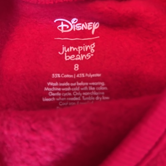 Disney holiday minnie daisy pluto mickey donald goofey glitter tree sweatshirt 8 - Picture 4 of 8